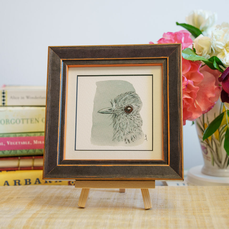 Photo of the framed TinyArt print